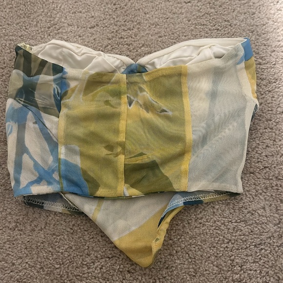 Tiger Mist Corset Top Multi Color Size Extra Small - Picture 2 of 4